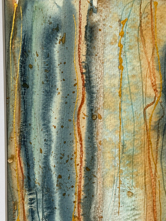 Indigo Goldtone