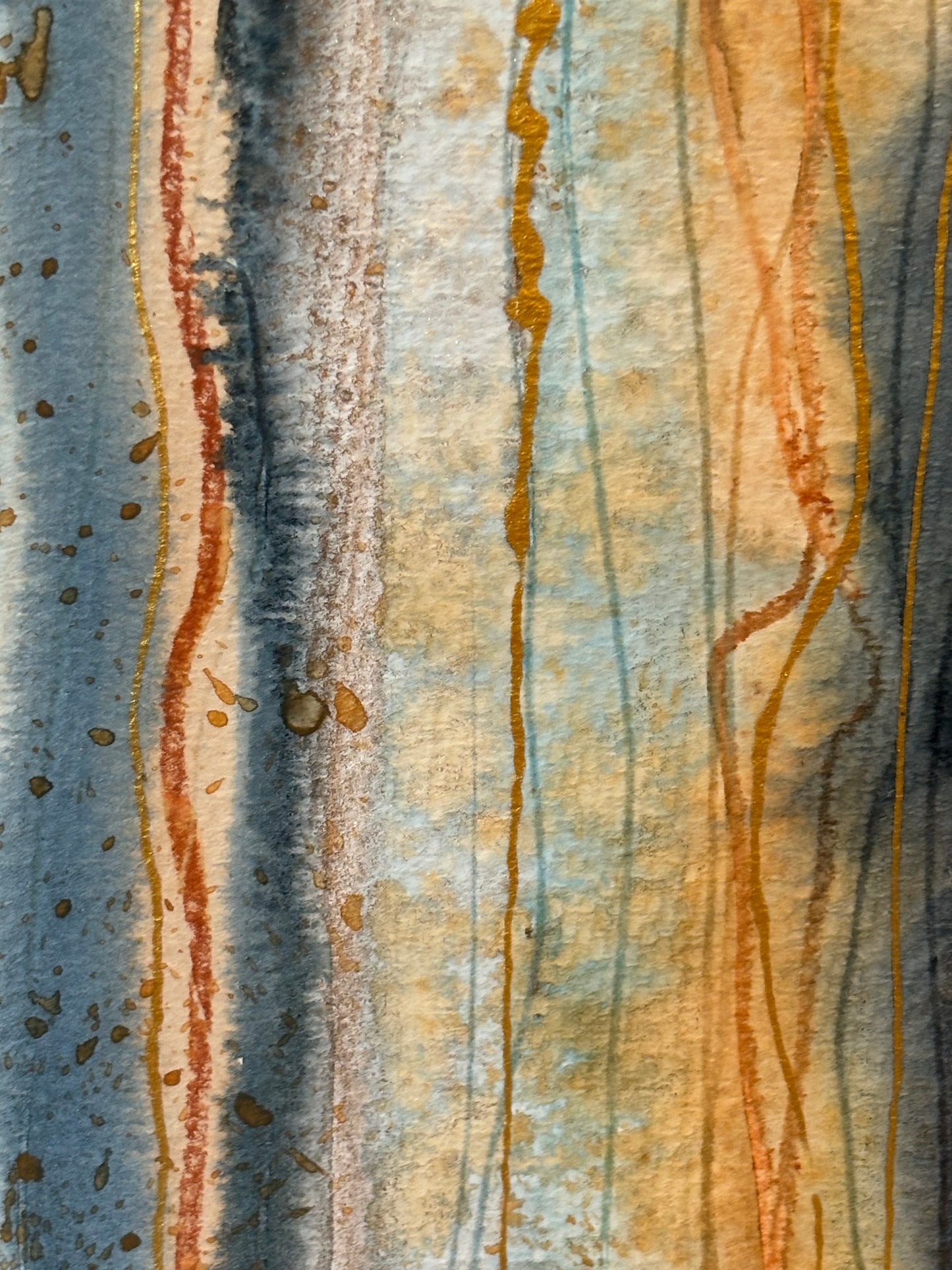 Indigo Goldtone